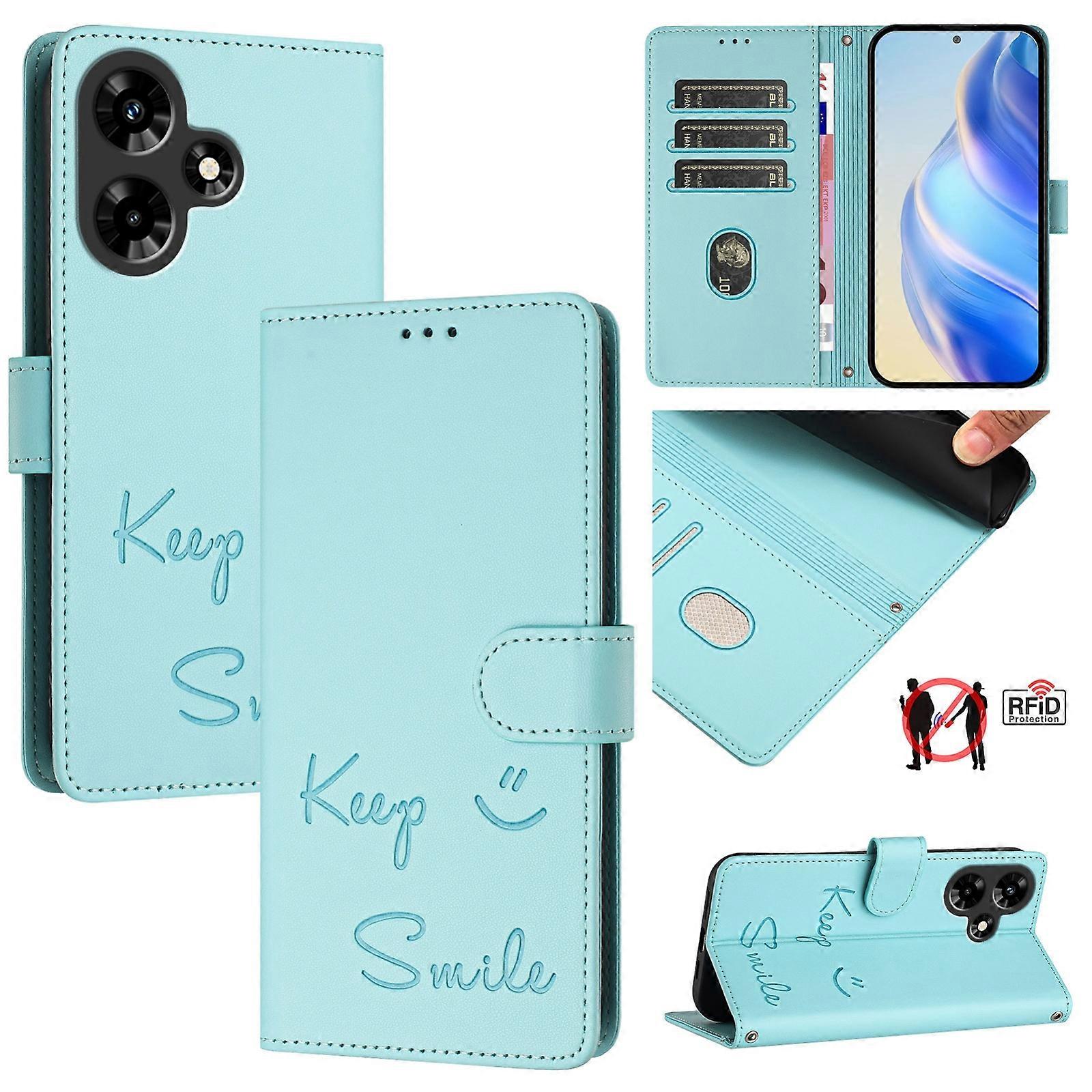 Smile RFID PU Case For Infinix Hot 30i