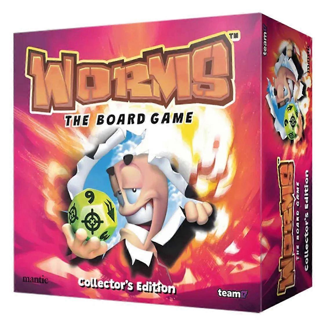 Worms The Board Game - The Mayhem Kickstarter Box Board Game