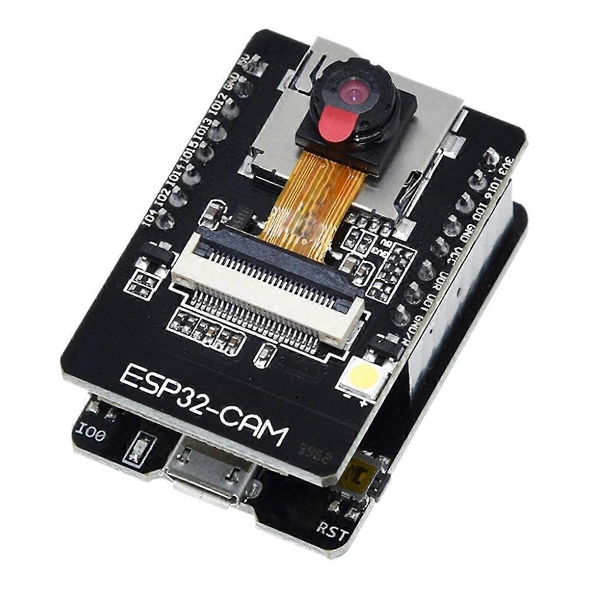 ESP32-CAM-MB WIFI Bluetooth Development Board with OV2640 Camera Micro-USB Connection to Serial