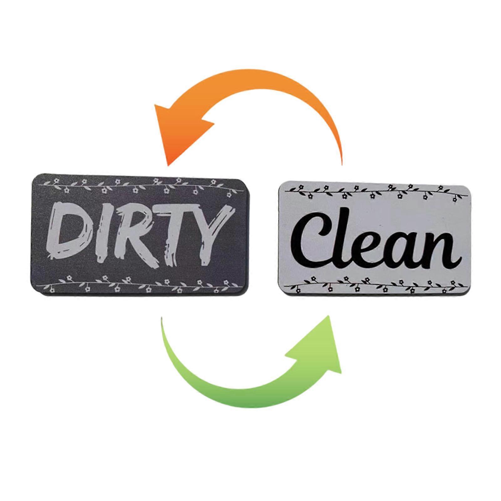 2023 NEW,Clean Dirty Dishwasher Magnet Non-Scratch Strong Magnetic Signage Indicator Sign,Hot