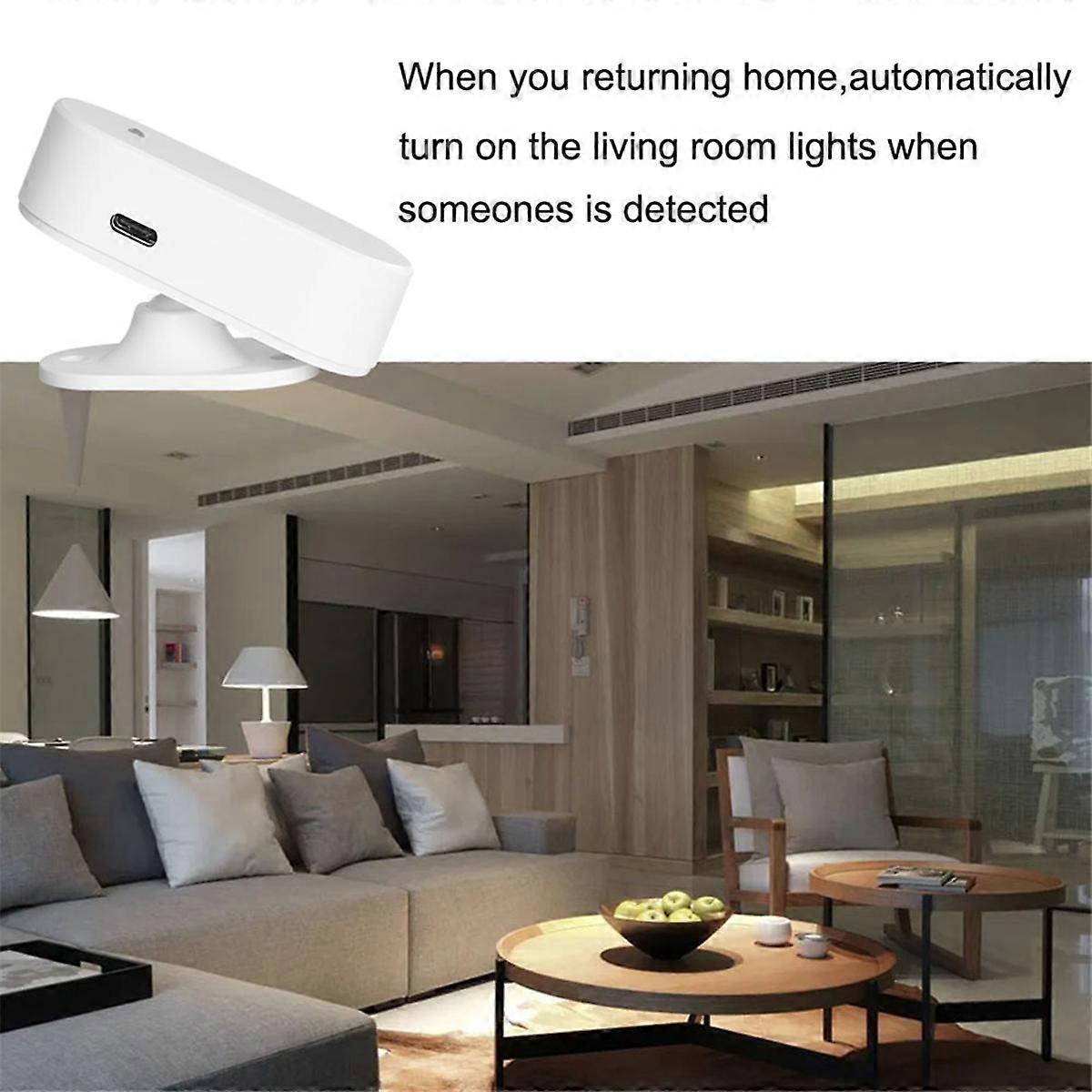 Human Presence Detector,Luminance/Distance Detection,Smart Human Body PIR Sensor WiFi 24G Radar