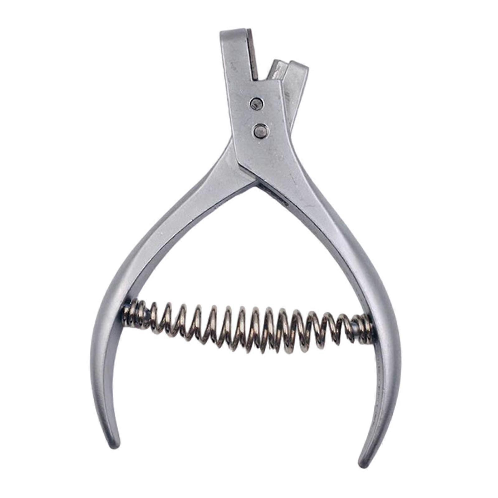 motif Notcher cuir poinçon maker Portable en acier portable artisanat trou poinçon