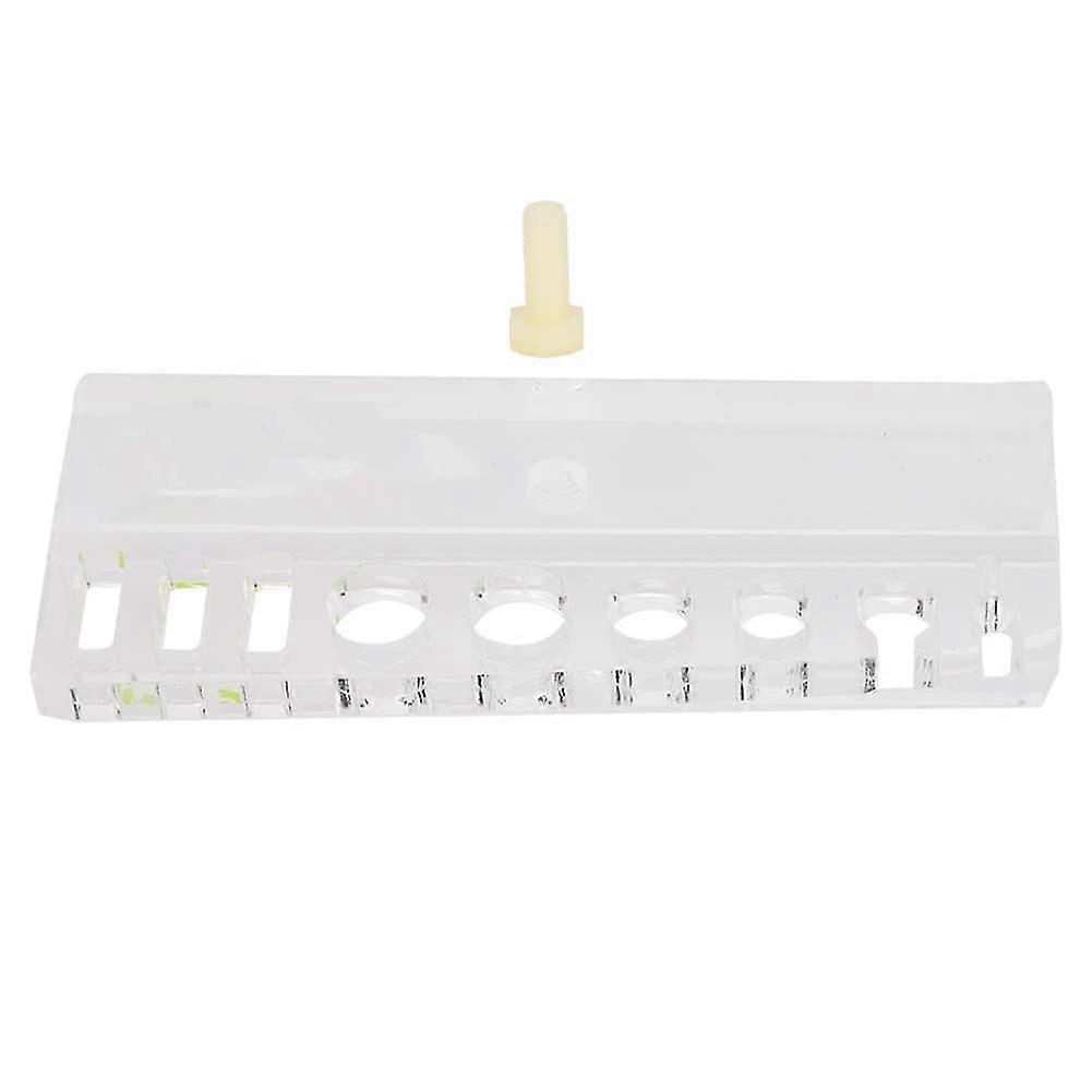 Acrylic Aquarium Tools Set - Shear, Tweezers, Scraper - High Transparency