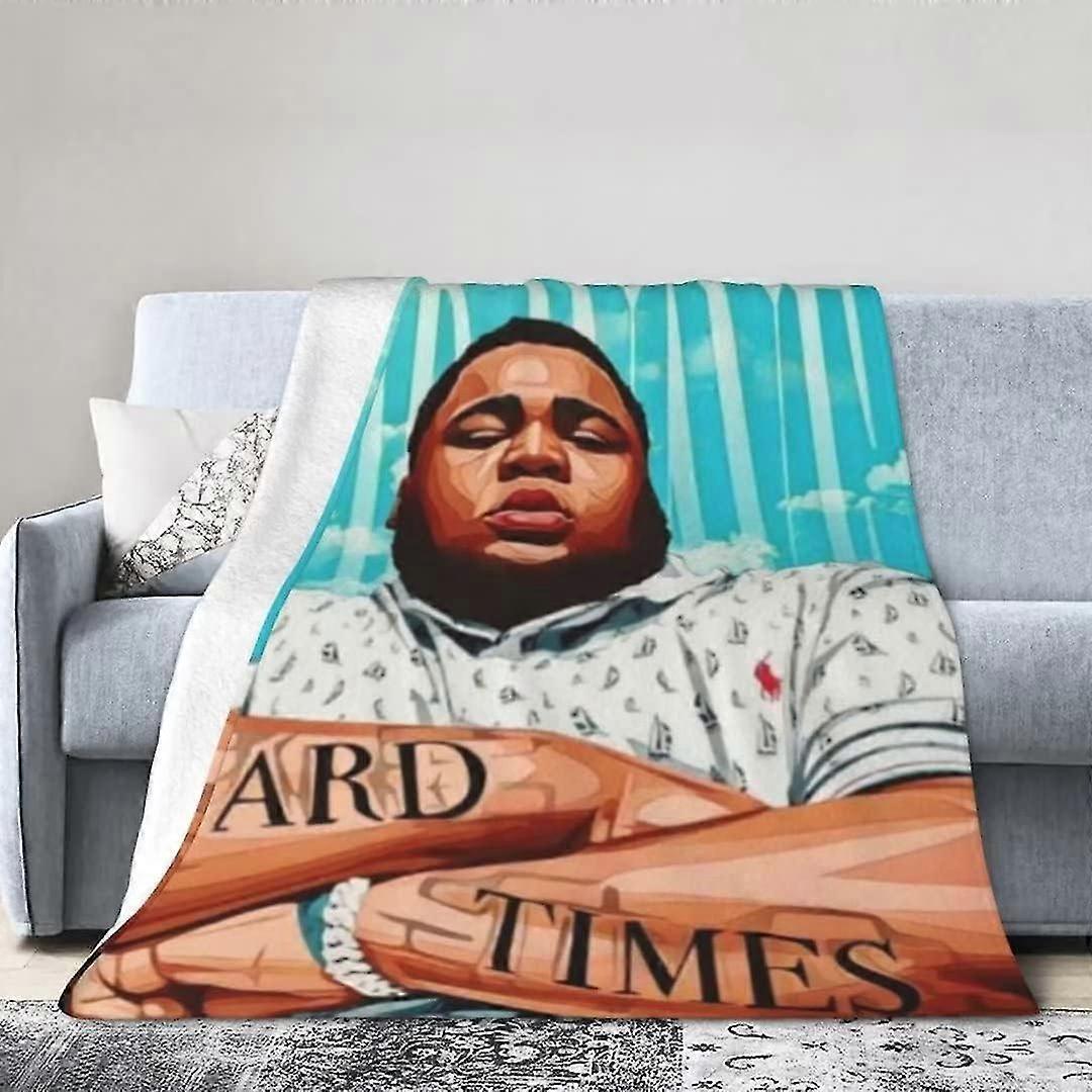 بطانية موجة قضيب الأوقات الصعبة غلاف الألبوم 3D طباعة بطانية الفانيلا المريحة فائقة النعومة لغرفة النوم غرفة المعيشة أريكة رود موجة Mjvrivjh3910