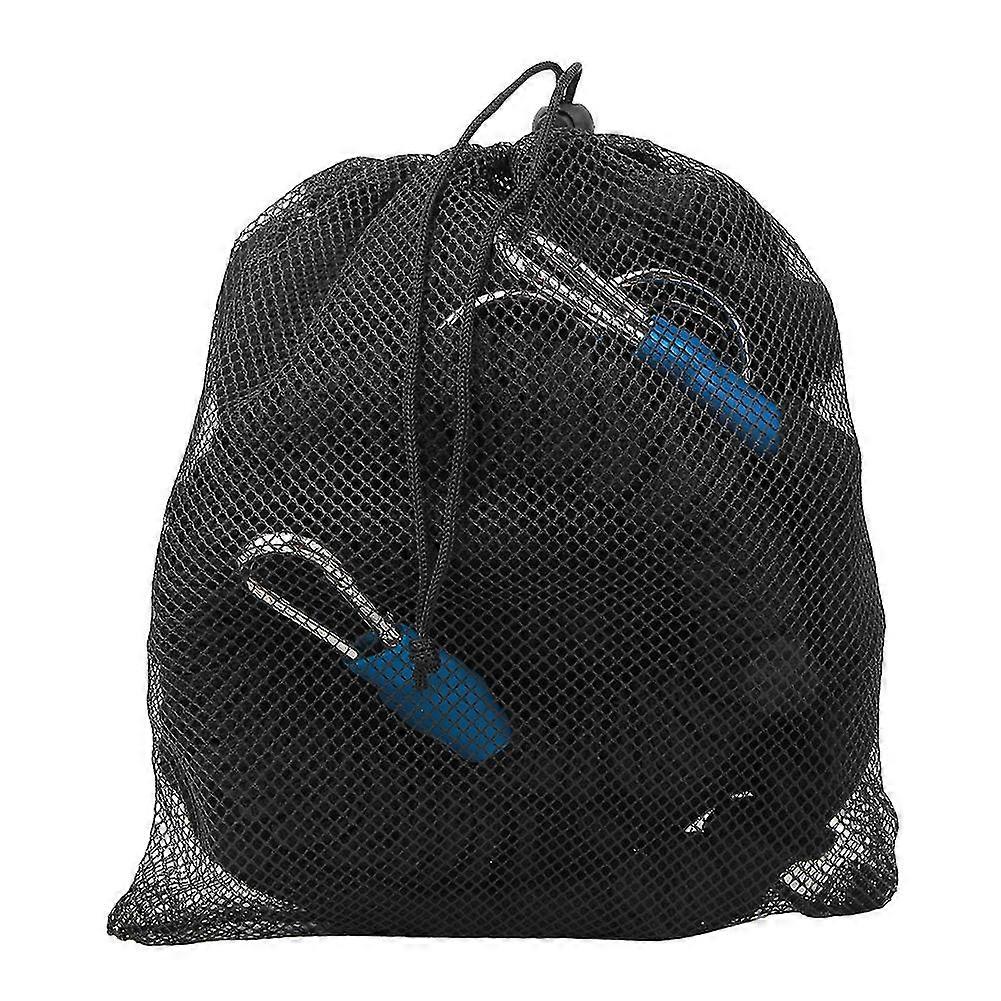 Sports Strength Running Training Resistance Trainer Set with 4-Ring Cross Strap and Double Stretch Rope (6*10*1m)