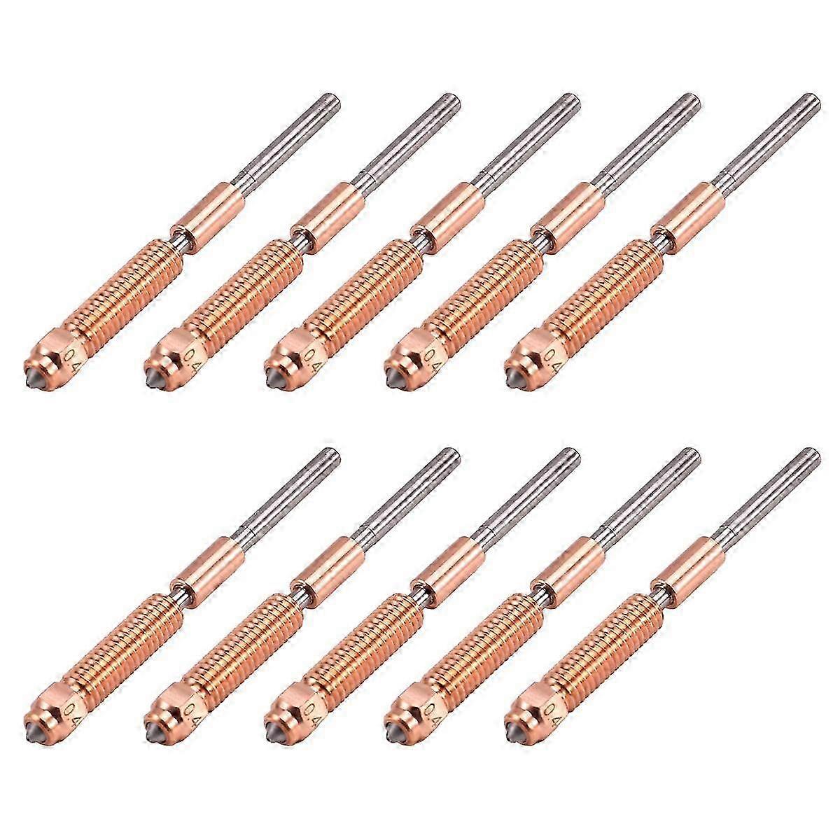 10Pcs Nozzle 0.4mm Quick-Swap for K1C K1 Max V3 3D Printer Accessories Nozzle