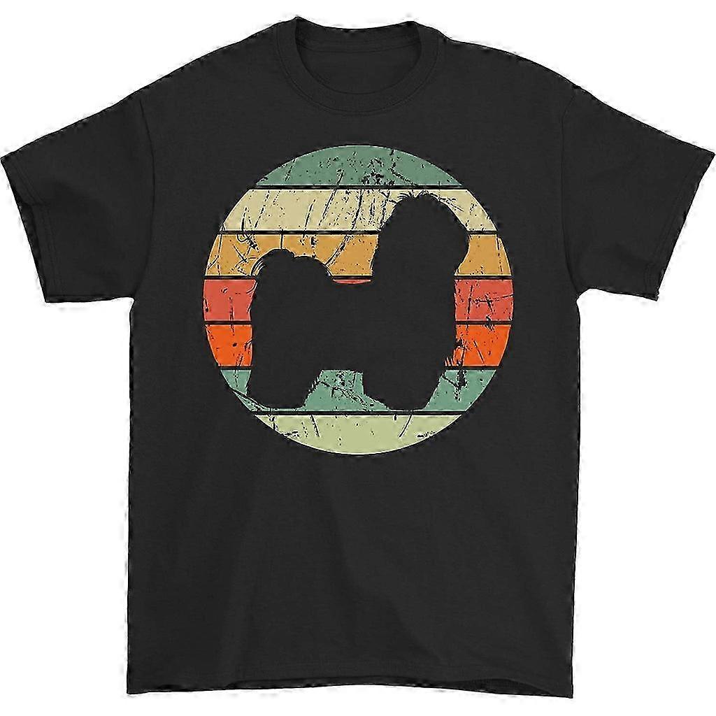 Shih Tzu Silhouette Crew Neck Triko