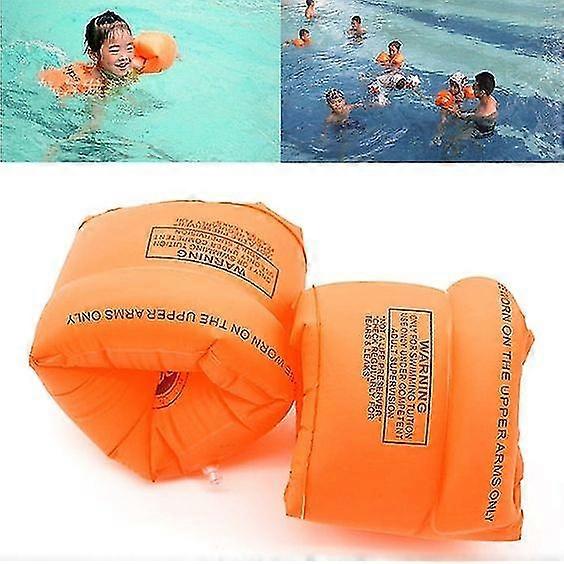 Inflatable Swim Rollup Armbands Floatation Sleeveswater Wings Swimming Rings Floats Tube Armlets Size 0 15 - 30 Kg