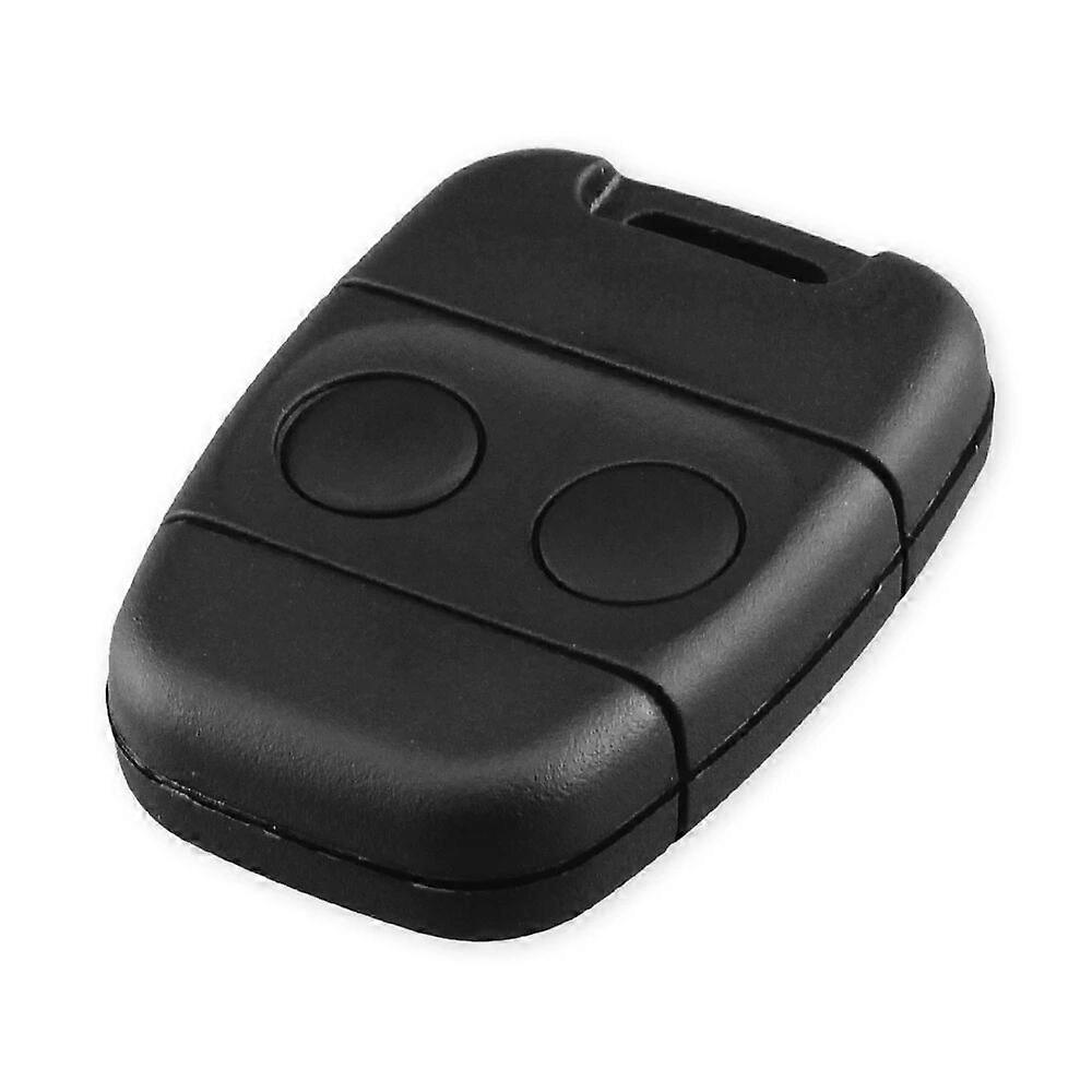 Replacement Remote Key Fob Case 2 Button Case Shell (1pc, black)