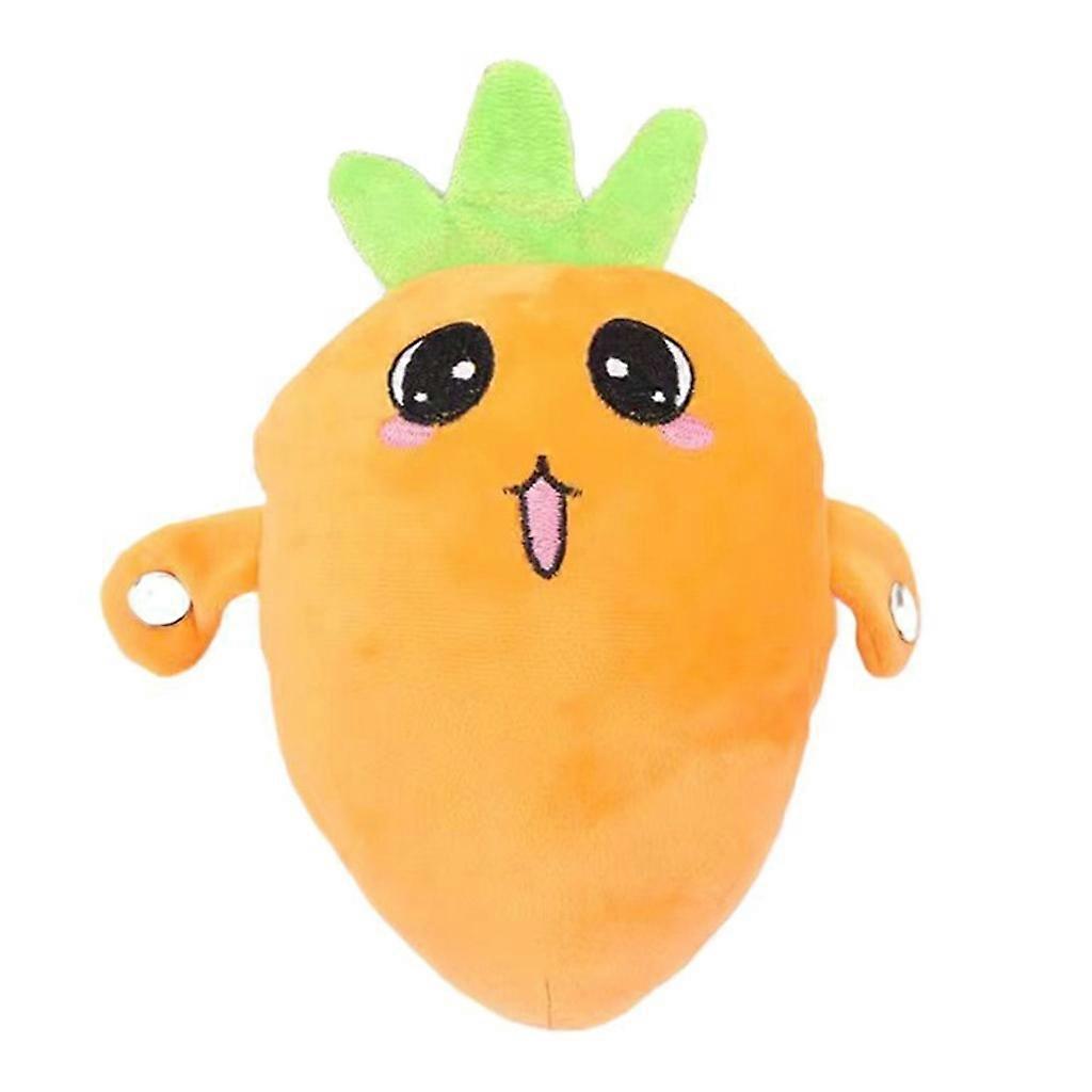 Plush Fruit Toy for Kid Toddler Ages 3+ Banana Strawberry Carrot