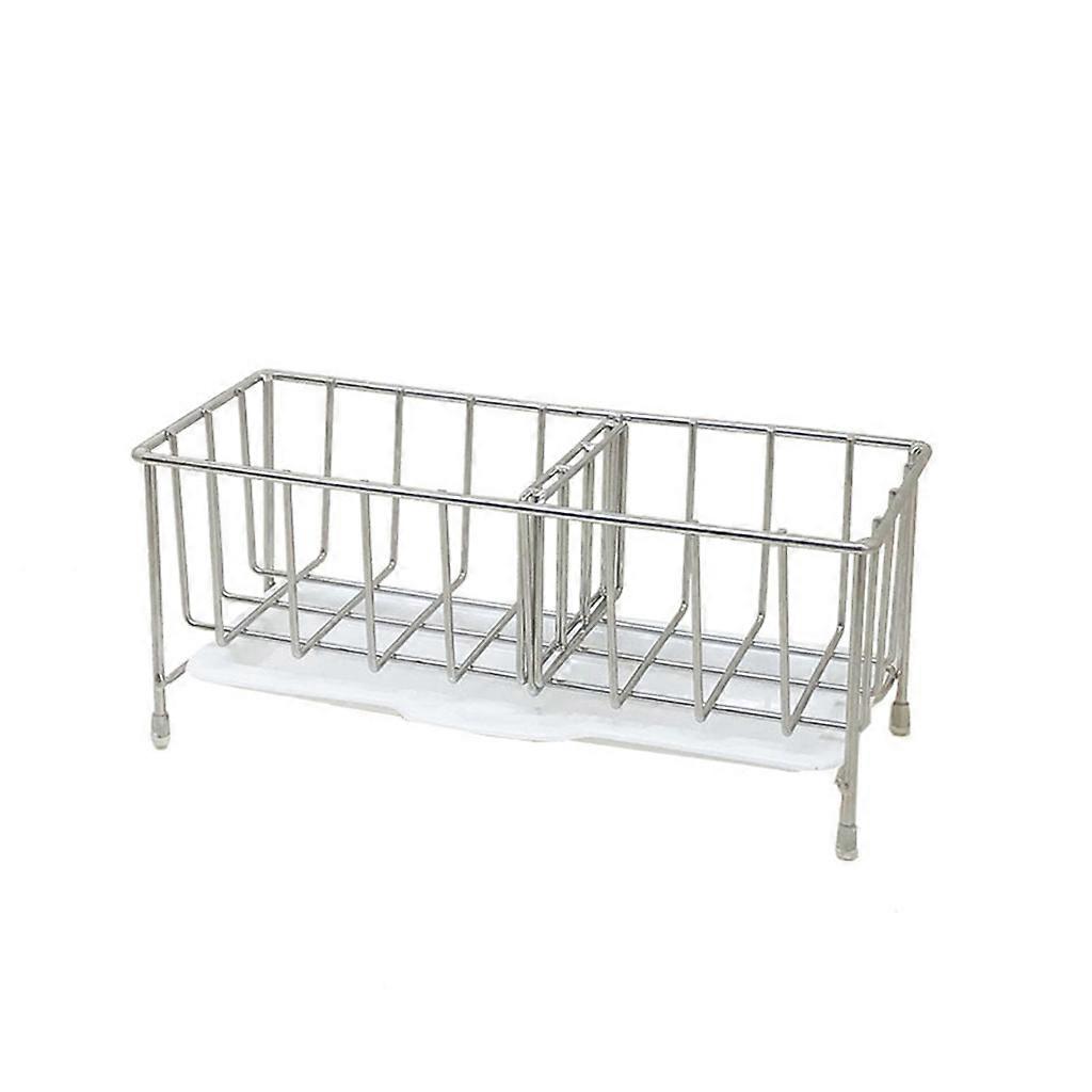 Kitchen Sponge and Brush Holder Sink Caddy Sponge Brush Holder