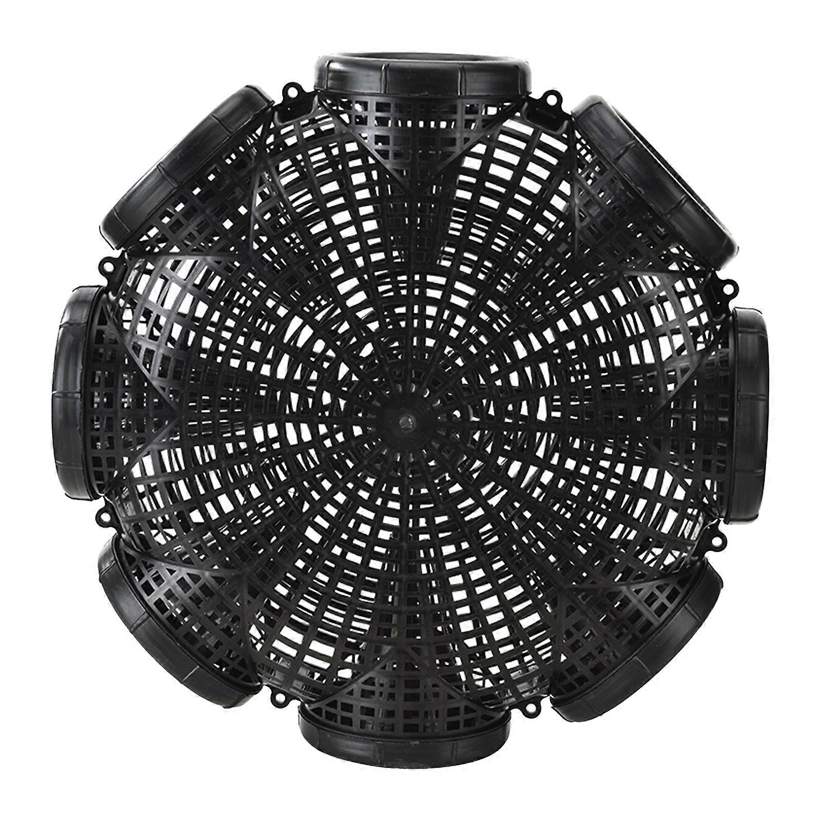 Fish Catcher,Portable Plastic Cage Mesh Trap For Crawfish, Shrimp,Crab