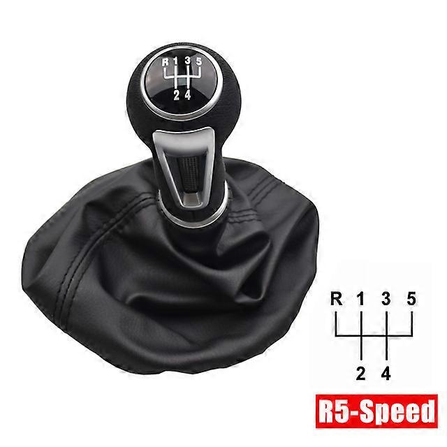 Car Interior For SEAT IBIZA IV High Quality Car Gear Shift Knob Lever Stick Gaiter Boot Cover Collar Leather 5 6 Speed Auto Accessories
