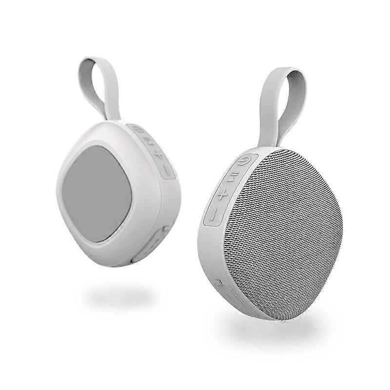 EBS-303 5W Mini  Fabric Mesh Speaker Bluetooth 5.0 Magnet Function Subwoofer  Waterproof  TF Card Player  Gift Audio Components