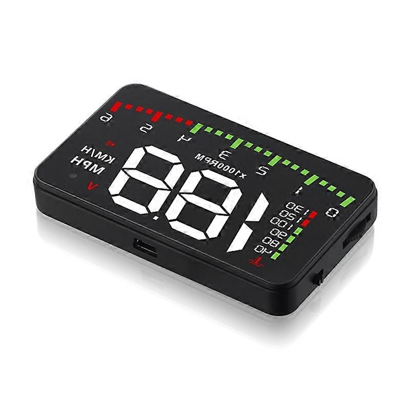 Car Head Up Display, A900 OBDII Car HUD Head Up Display Auto Windshied Reflective Screen Speed Display F19A