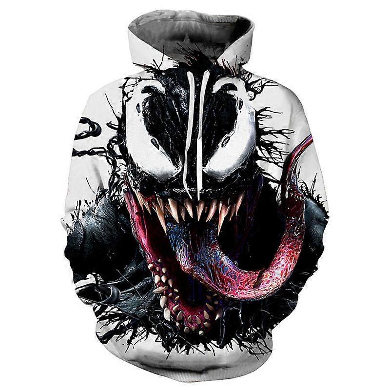 Men's Novelty Hoodie Realistic 3D Print Sweatshirt Unisex Top Casual Pullover