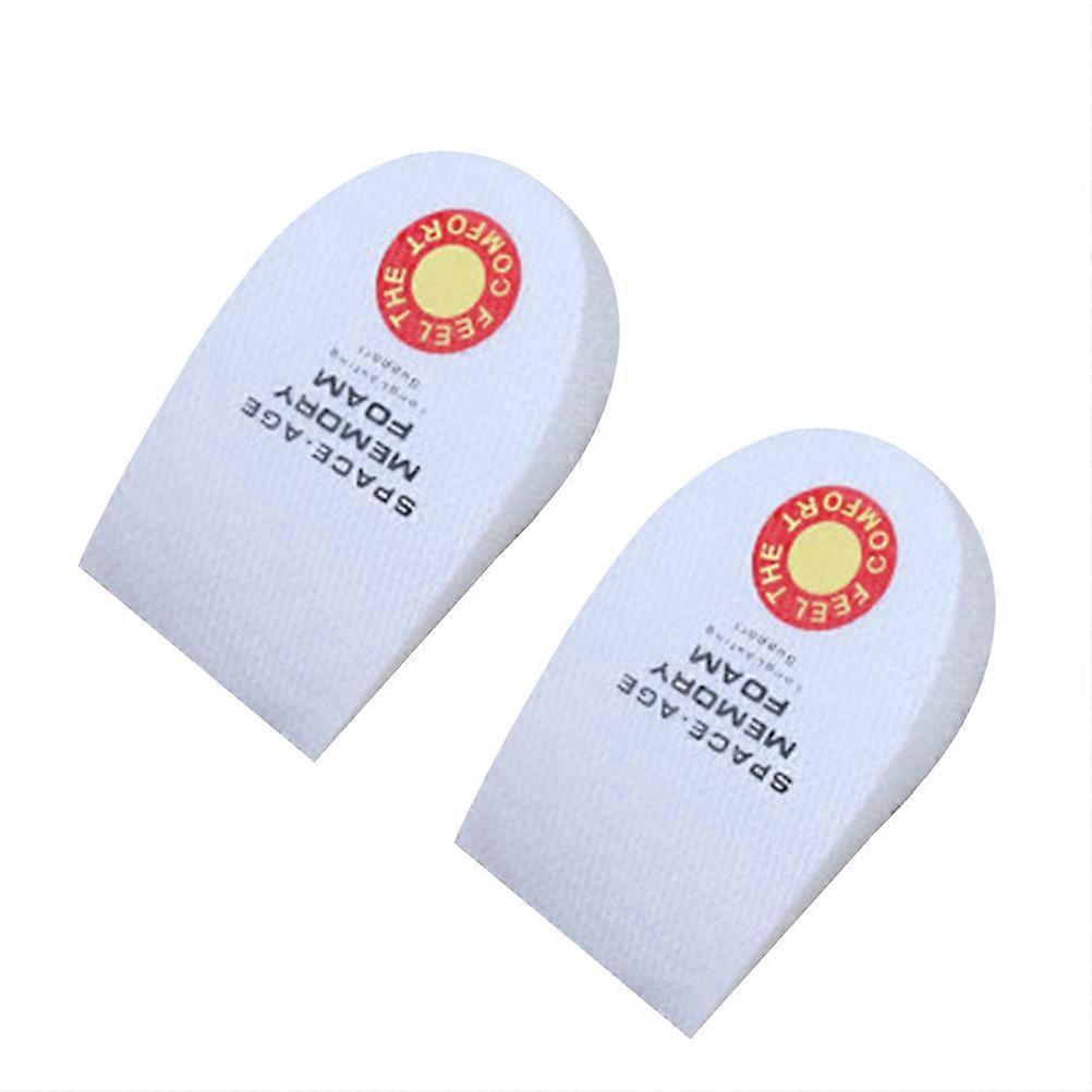 Heren Memory Heel Memory Hielkussen (Wit) - paar