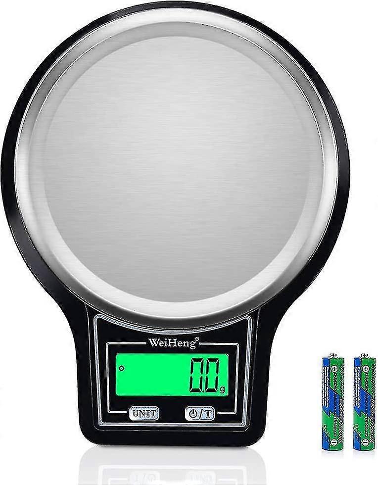 Kitchen Scale 5kg/ 0.1g [upgraded], High Accuracy Electronic Food Scale, Stainless Steel Platform With Multifunction For Weighing, Lcd Display, Accura