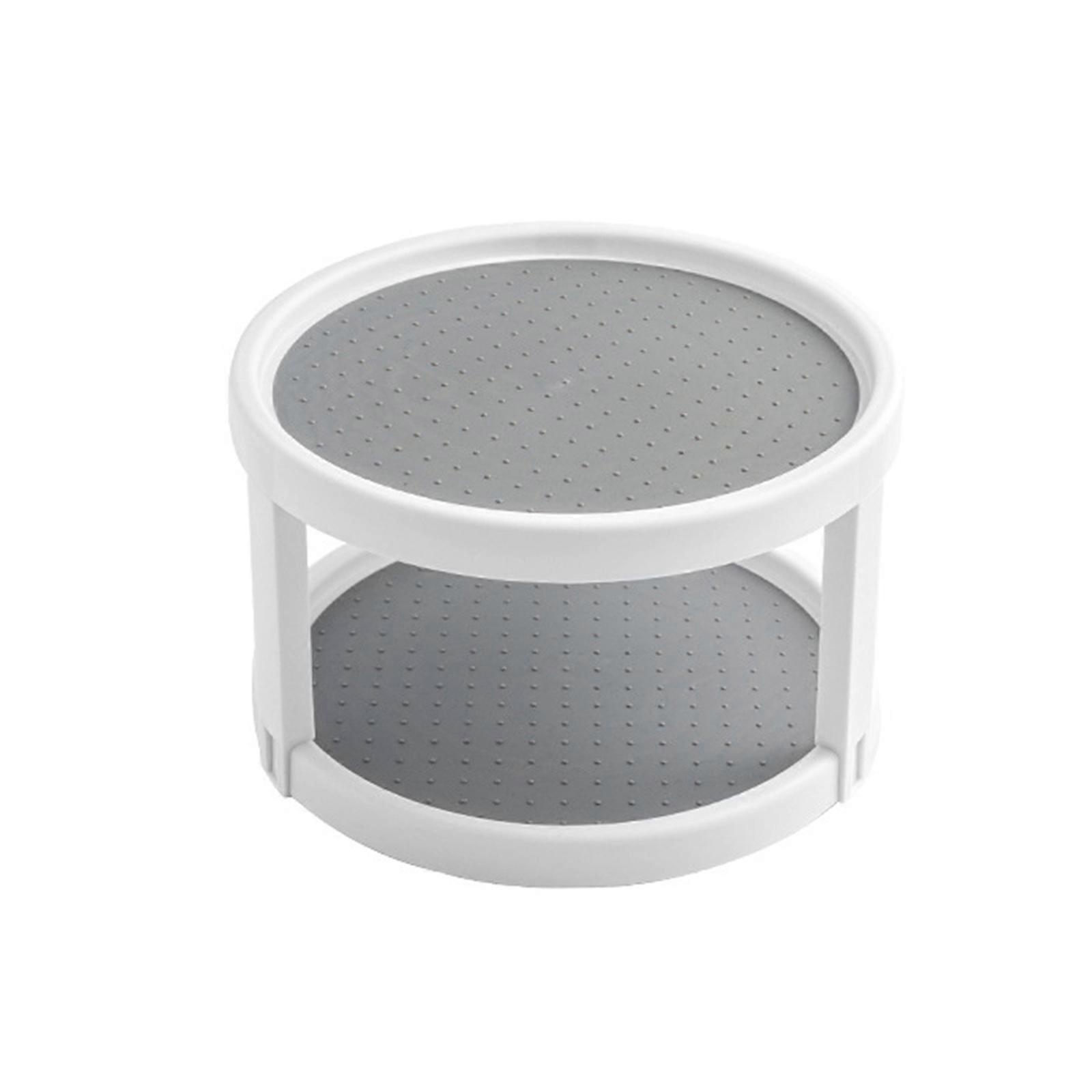 Kitchen rotatable condiment storage rack Rotating Spice Rack Durable Kitchen Turntable Organizer