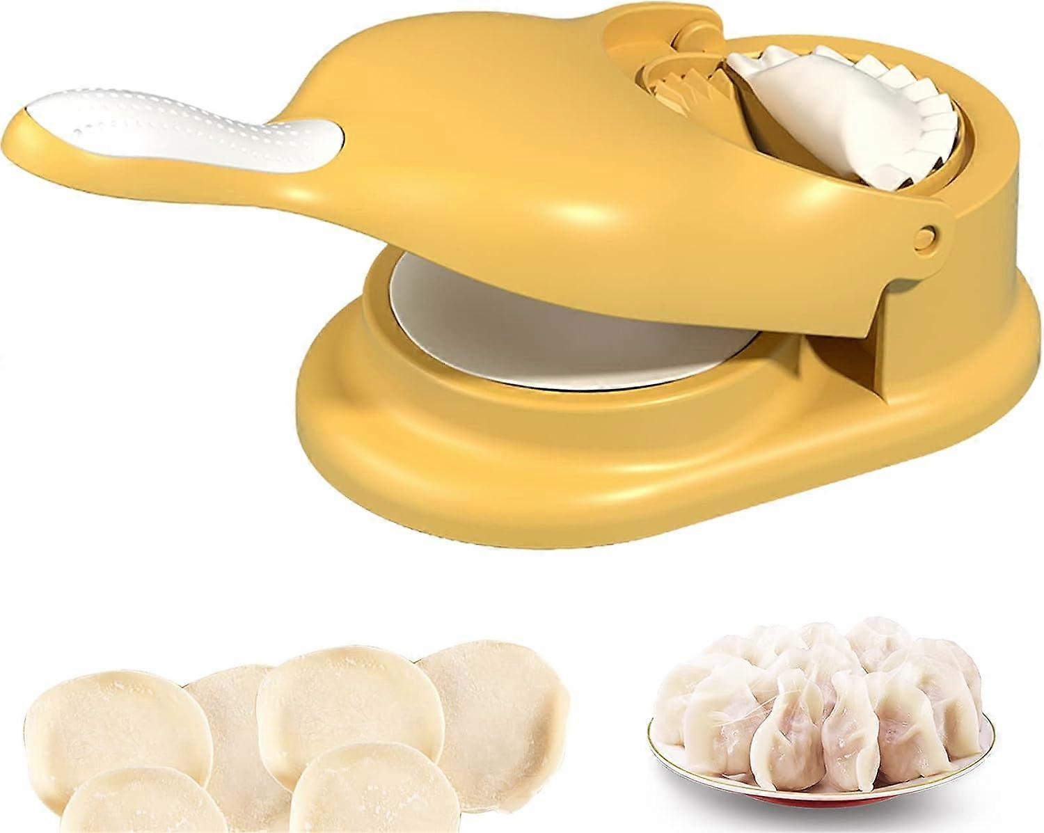 2 in 1 Dumpling Maker Dumpling Mould Printing Dumpling Maker Manual Dumpling Maker Dumpling Maker Skin Wrapper Dumpling Maker Easy Tool for Making Dum