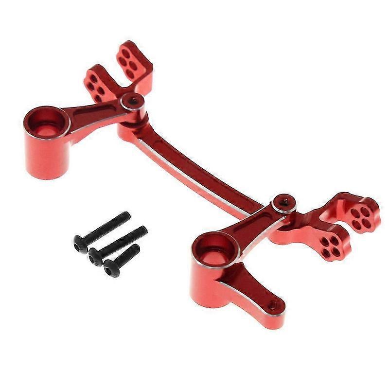 Aluminum Alloy Steering Assembly For Arrma 1/8 Mojave Rc Car Upgrade Parts Accessories Red