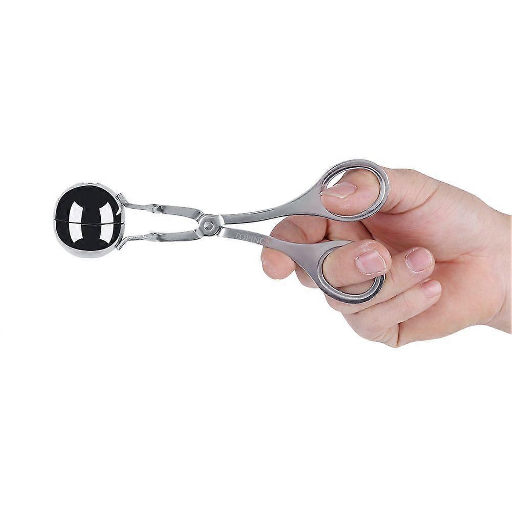 Home Maker Non Stick Kød Melon Baller Maker Rustfrit stål Cookie Dough Meatball Scoop Small