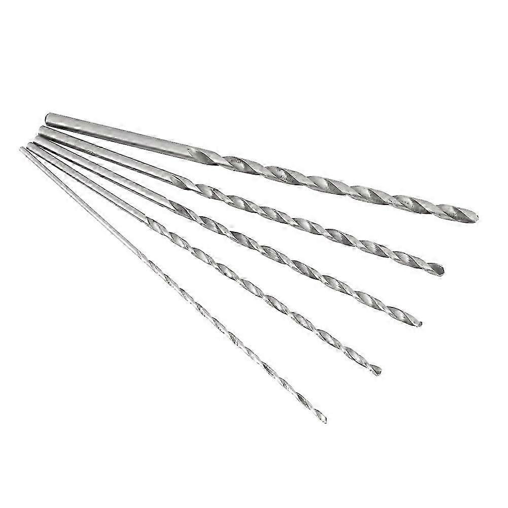 High-Speed Steel Straight Shank Twist Drill Bit Set, 2-5mm