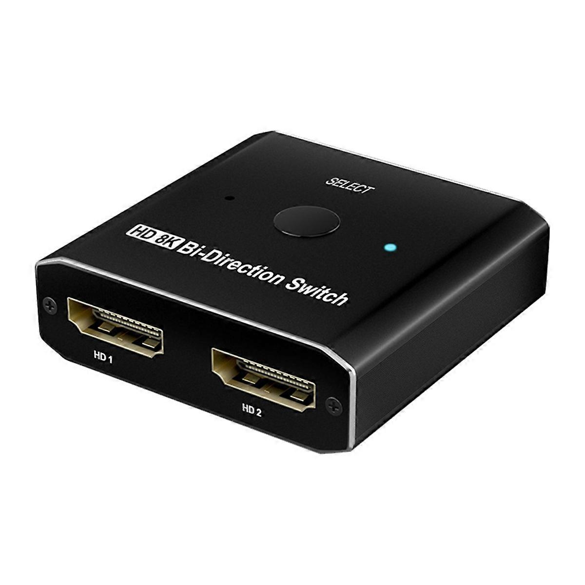 1 in 2 Out -Compatible Splitter 8K@60HZ -Compatible 2.1 Switch, for /,,Gaming,Classroom,Projectors