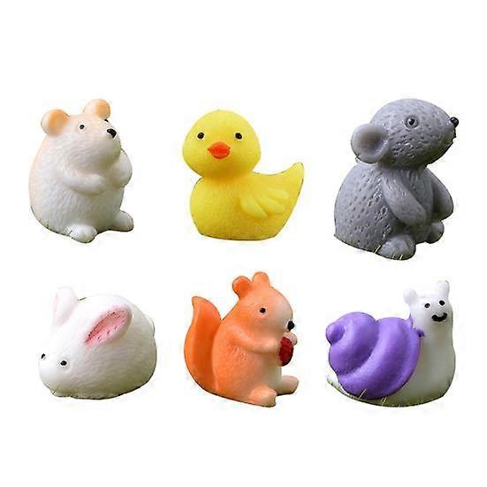 Mini Resin Hamster Rabbit Animal Model DIY Landscape Garden Bonsai Ornaments