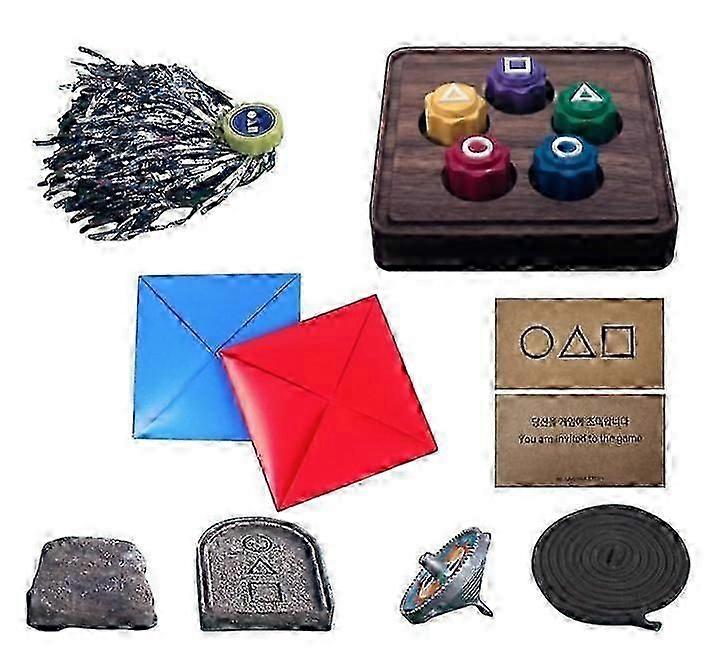 Squid Game 2 Korean Folk Game Set -X