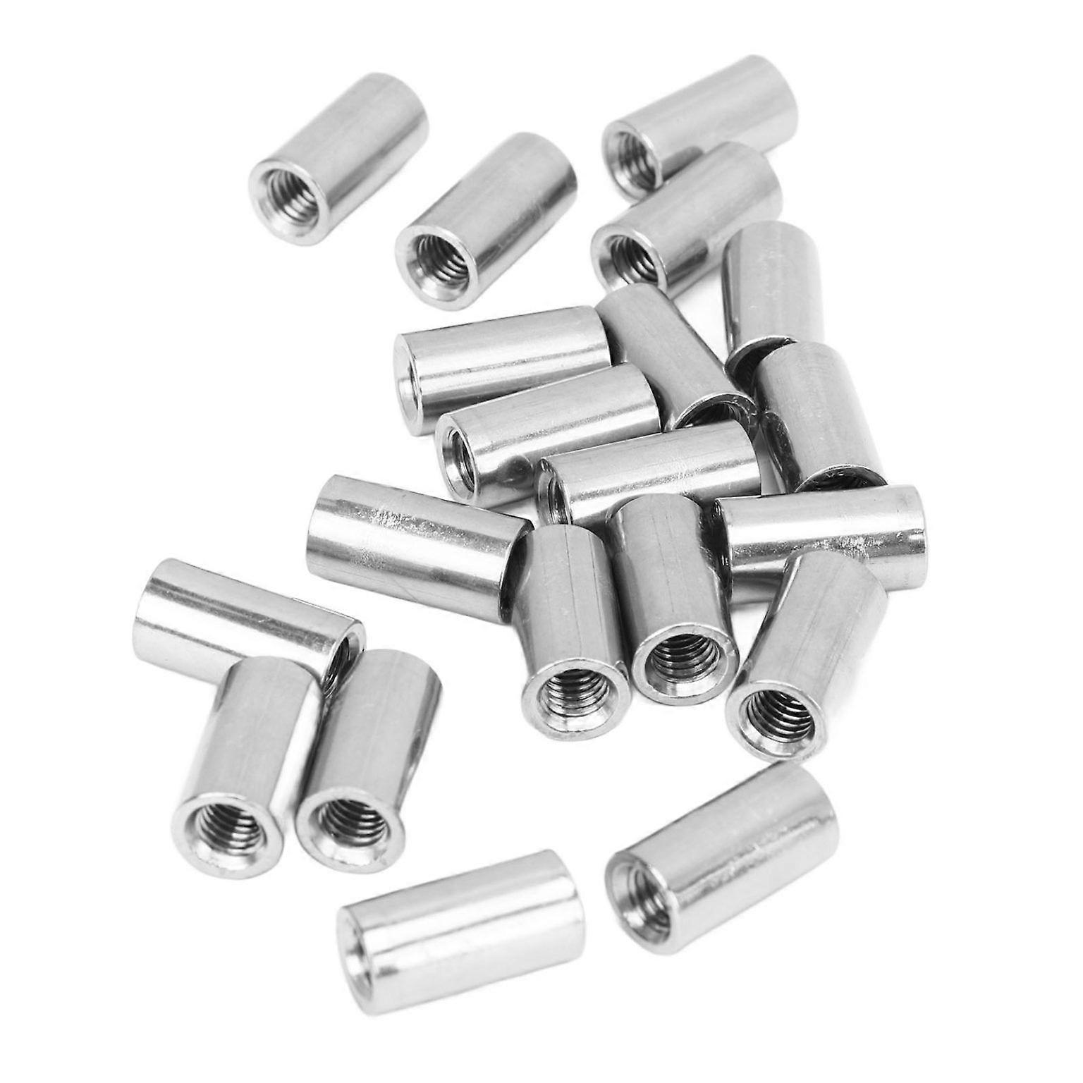 round coupling nut female thread coupling nut connection nut set 20PCS Round