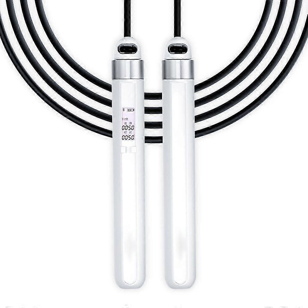 Fitness Smart Skipping Rope Hd Digital Counter, Adjustable Usb Chargeable 3 Jump Mode