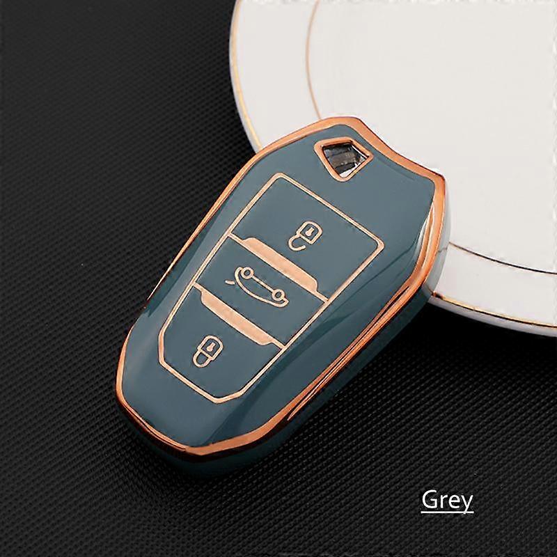 New TPU Car Remote Key Case Cover Shell For Peugeot 308 408 508 2008 3008 4008 5008 Citroen C4 C4L C6 C3-XR Picasso DS3 DS4 DS5