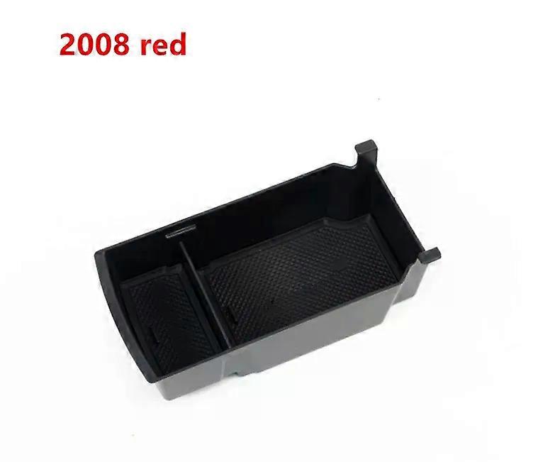 صندوق تخزين مسند الذراع لسيارة بيجو 208 2008 2020 2021 GT e208 e2008 منظم مركزي وحامل صينية القفازات وترتيب التخزين