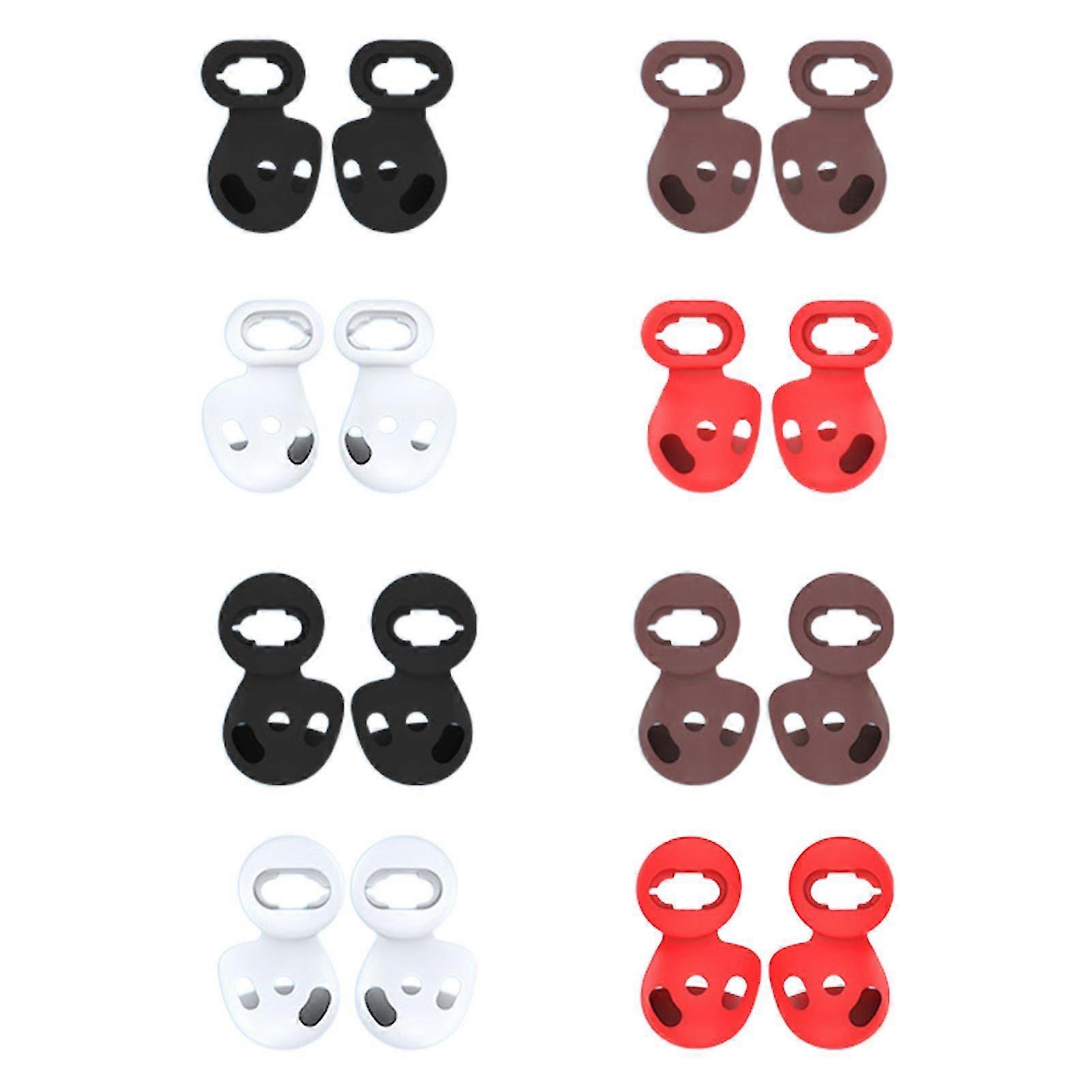 16Pcs Earbud Covers Precise Hole Full Wrap Protect Silicone Wireless Earphone Pads Eartips Cushions for Samsung Galaxy Buds Live