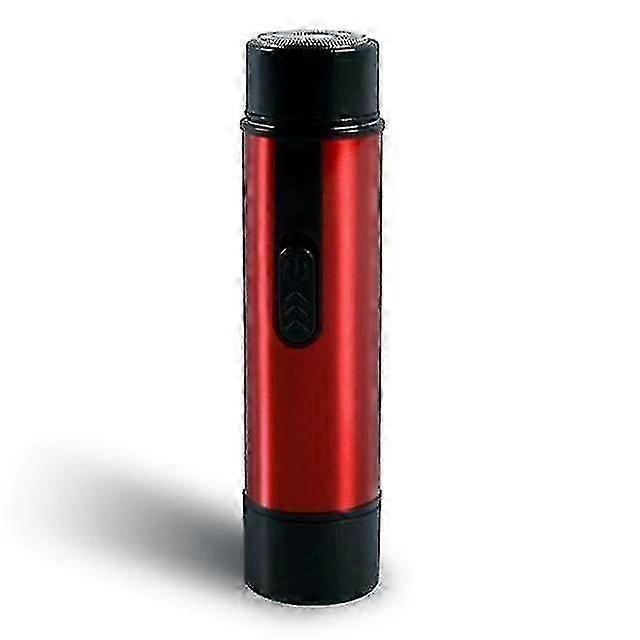 Protable Shaver Barttrimmer (rot)
