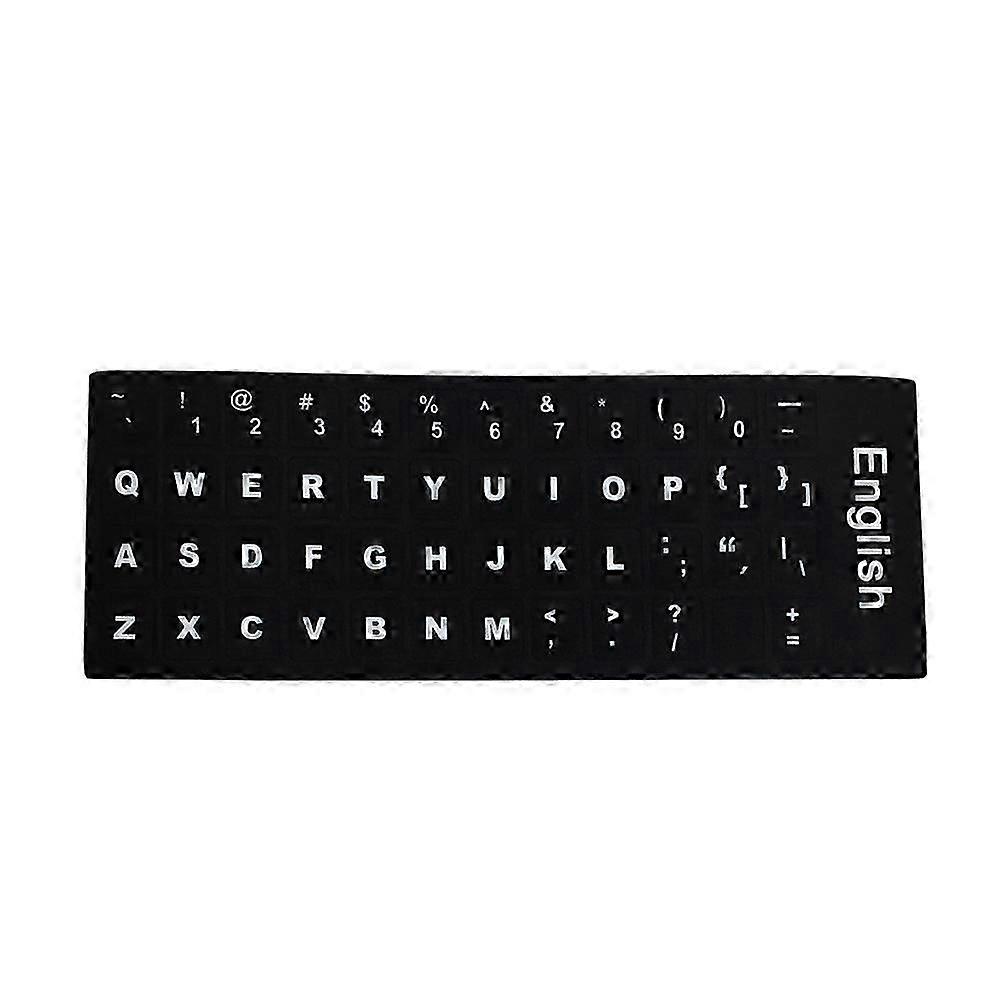 English Russian Japanese Thai Letters Laptop Computer Keyboard Layout Stickers