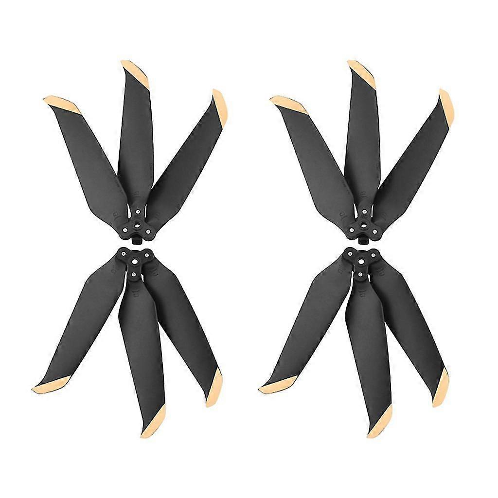 2 Pairs 7238f Quick-release Propellers Low-noise Folding Props Blades Replacement Drone Wing Accessory For Mavic Air 2/2s Drone