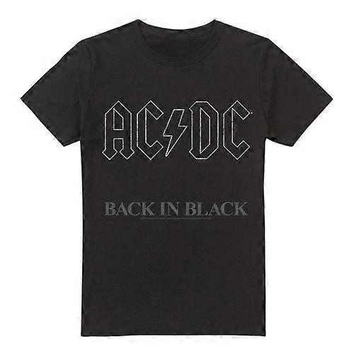 AC/DC Mens Back In Black T-Shirt