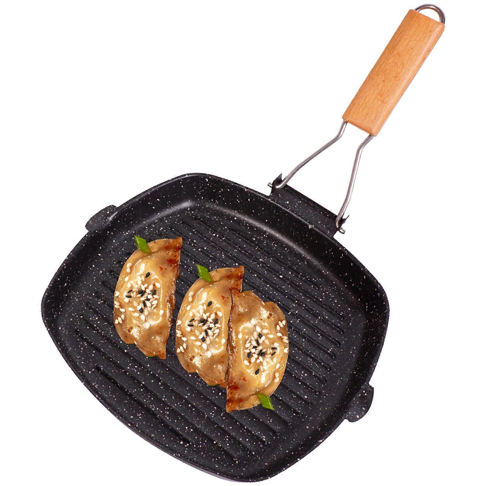 Outdoor Pot Camp Picnic Frying Pan Portable Single Cookware Camping Iron Utensils Nonstick Cauldron Camp Kitchen Accessory