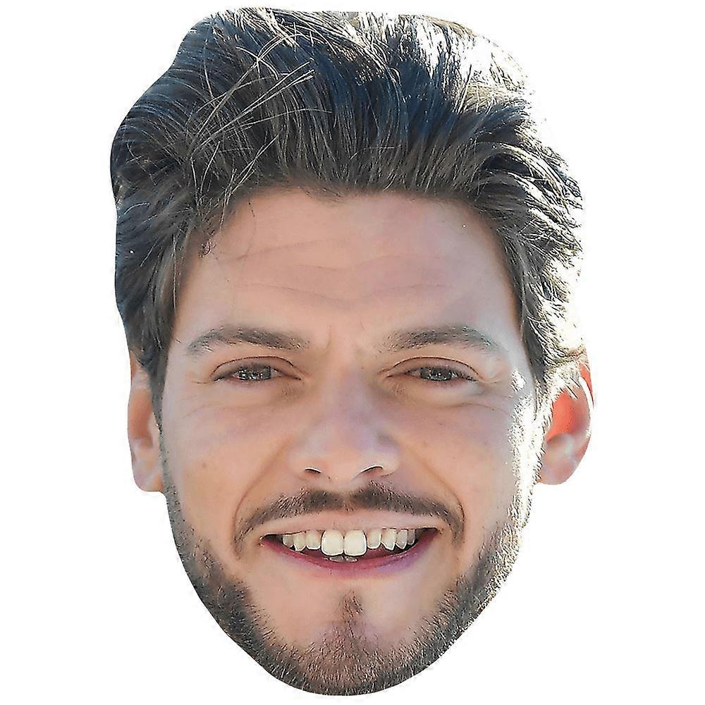 Rayane Bensetti (Smile) Big Head. Larger than life mask.