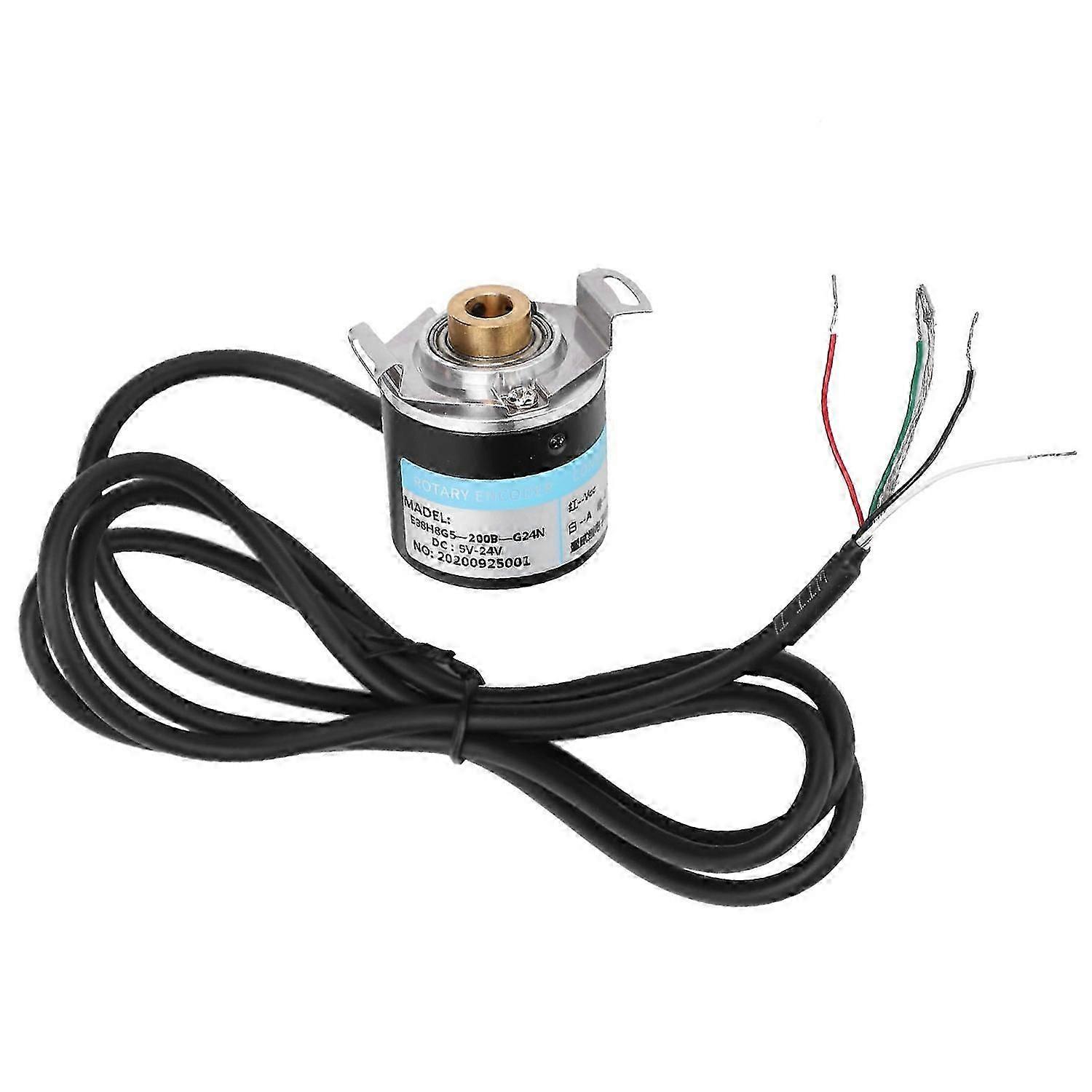 Encoder Hollow Shaft AB 2Phase for Industrial Automation Parts 30006000 rpm DC5-24V200B