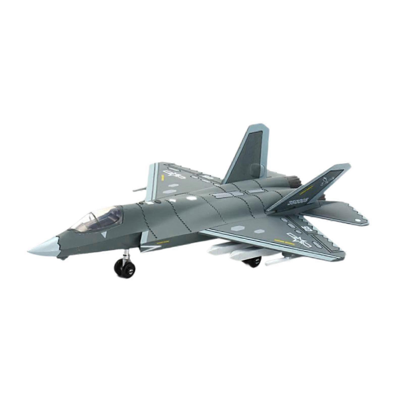 1/72 J35 Vliegtuig Model Miniatuur Model Fighter voor Woonkamer Desktop Thuis