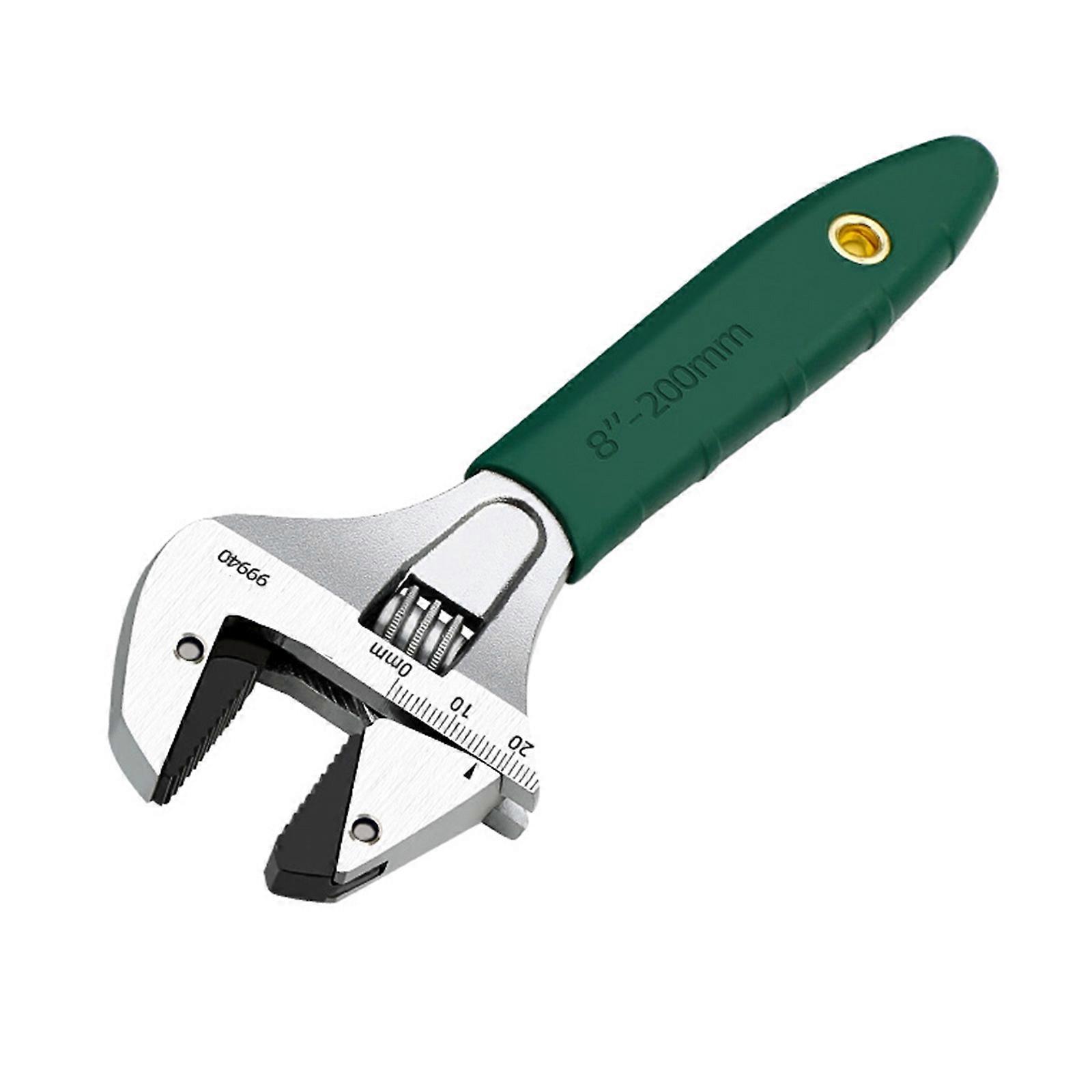 Multifunctional Adjustable Spanner Carbon Steel Multipurpose Wrench Quick Adjust Wrench Suitable for Various nut Bolt 8 inches