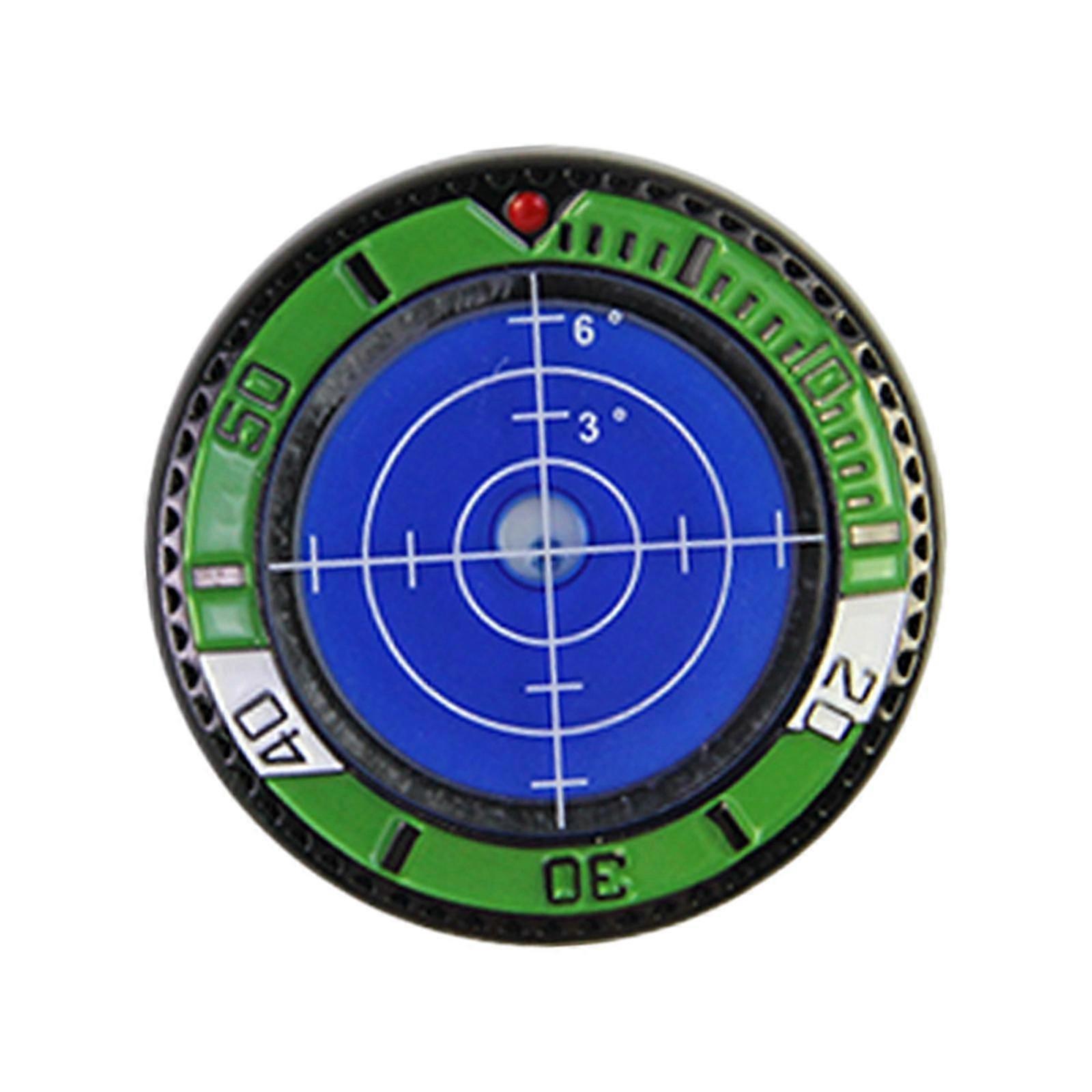 Golf Putting Green Reader, Golf Ball Marker, Compact Ball Mark Circular Bubble