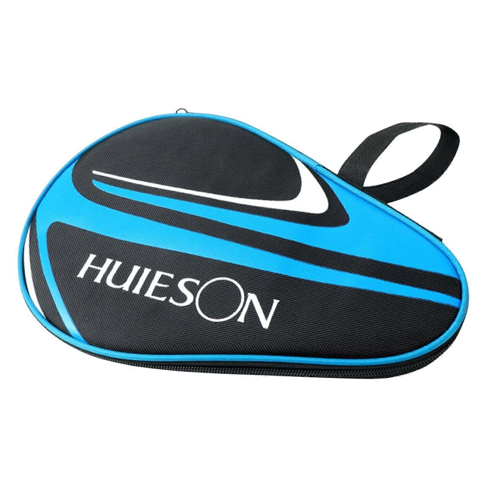 Table Tennis Paddle Case for Beginner Portable Ball Storage Bag Cover Container