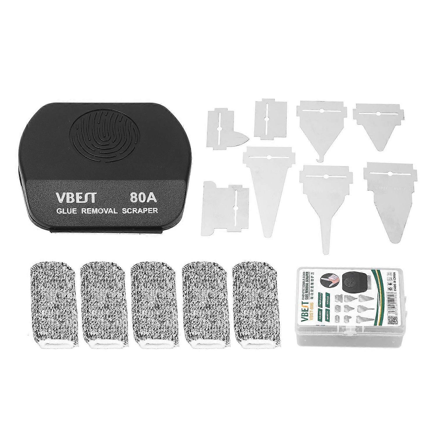 Glue Removal Scraper Set Multipurpose Screen Adhesive Remover Set for Phone Cleaning and Repair