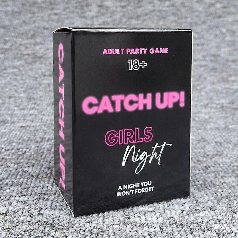 Catch Up! Girls Night Adult Party Game 18+, Spicy Thought Provoking Conversation Cards, Bachelorette Birthday Parties