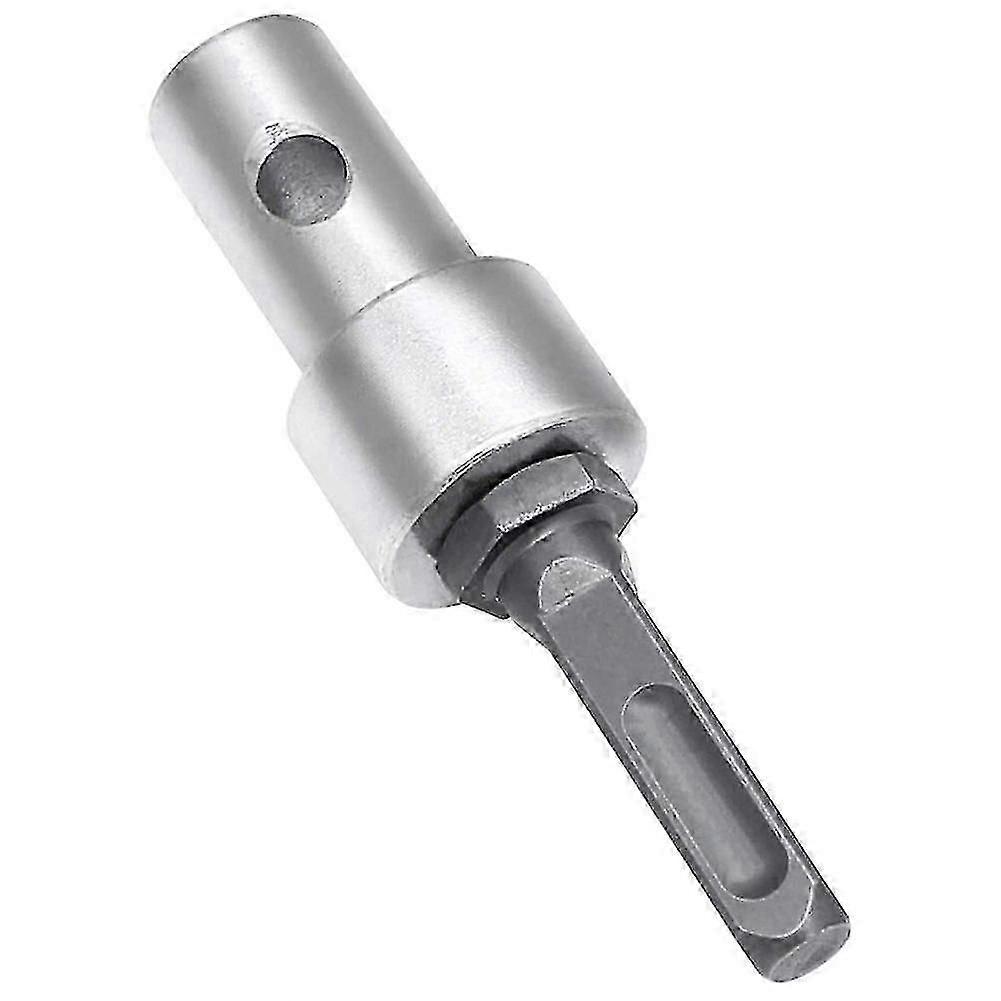 Electric Drill Bit Adapter,4.1 Inches Long Thread Keyless Drill Bit Chuck Adapter Round Shank,Suita