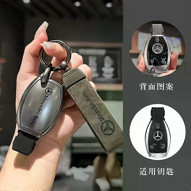 Car Remote Key Case Cover Shell Fob Auto Styling Accessories compatible for A B C S Class AMG GLA CLA GLC W176 W221 W204 W205
